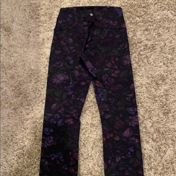 Jumpsuits | Lululemon Floral Legging 